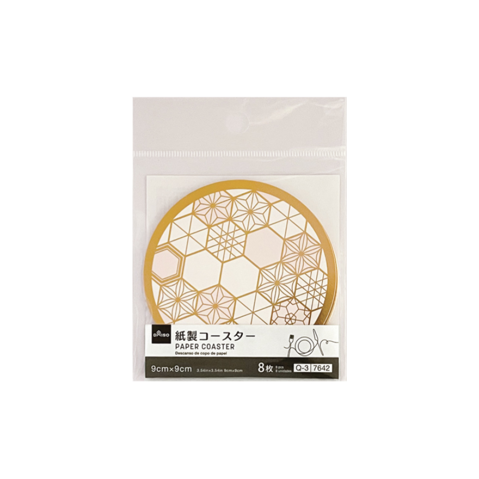 Paper Coaster Japanese Design