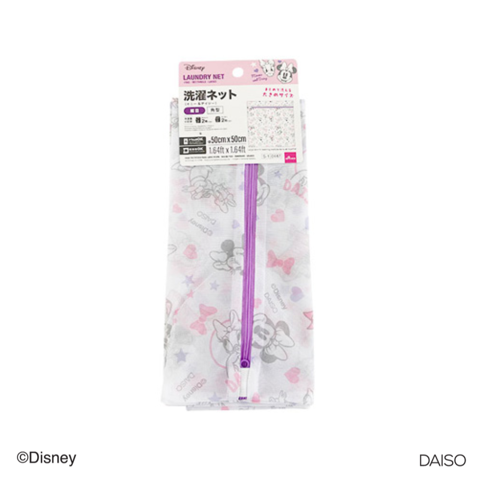 Laundry Net Fine Rectangle Large Minnie and Daisy