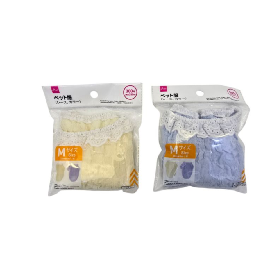 Pet Clothing Lace Color Medium