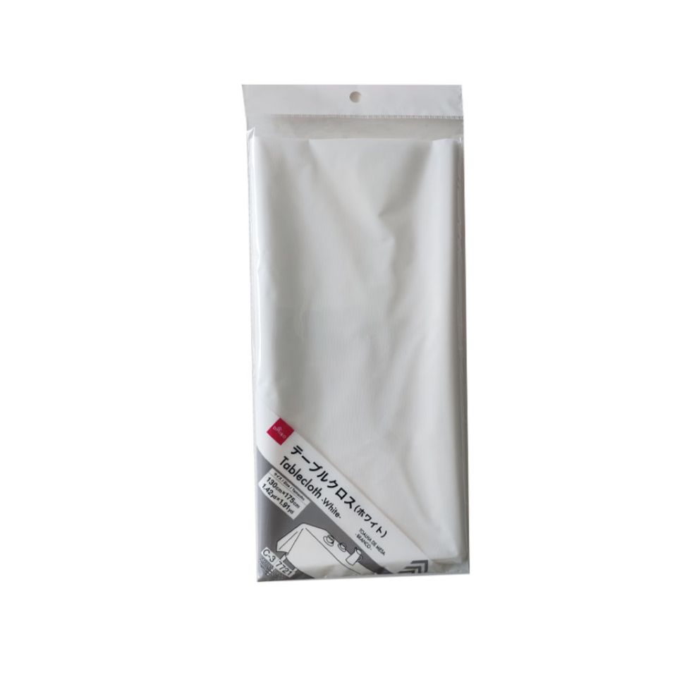 Tablecloth White 130cm x 175cm