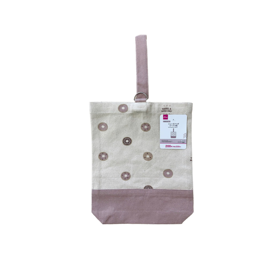 Shoe Bag Donut Pattern