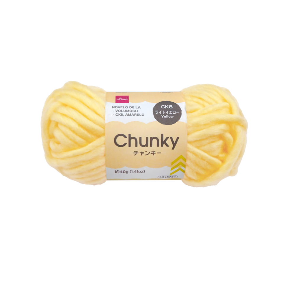Chunky Yarn Yellow