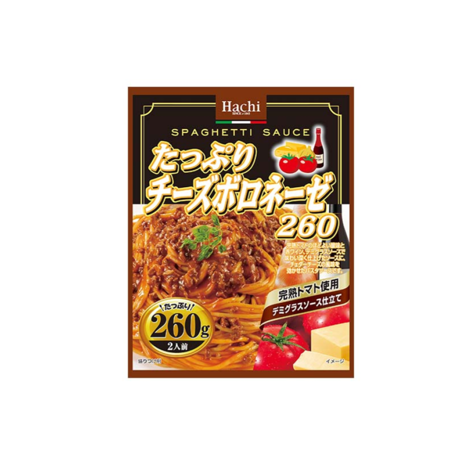 Hachi Foods Plenty of Cheese Bolognese
