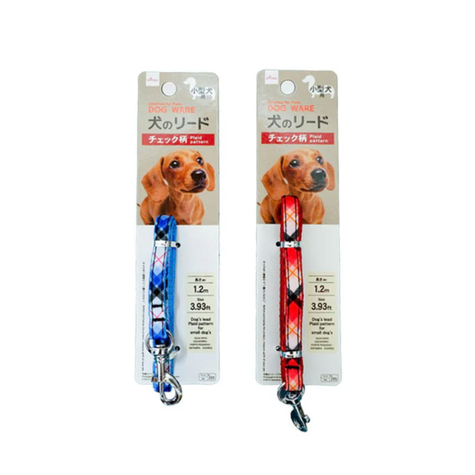 Dogs Lead Plaid Pattern for Small Dogs