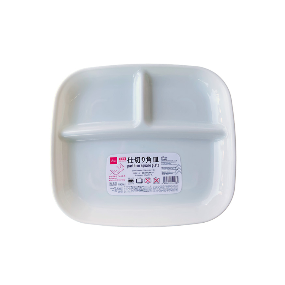 Divided Square Plate