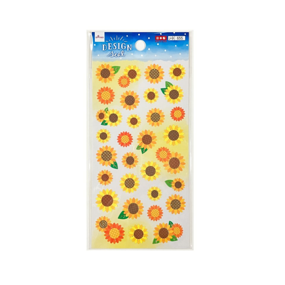 Summer Sticker Sunflower