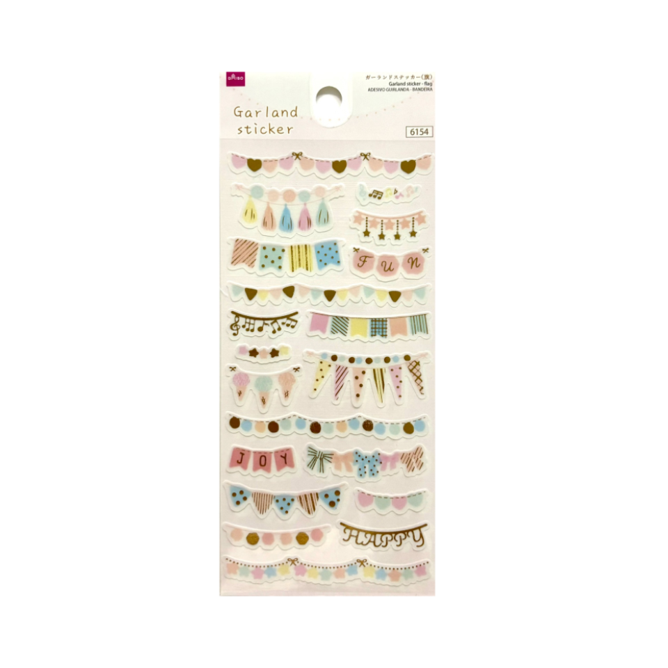 Garland Sticker Flag