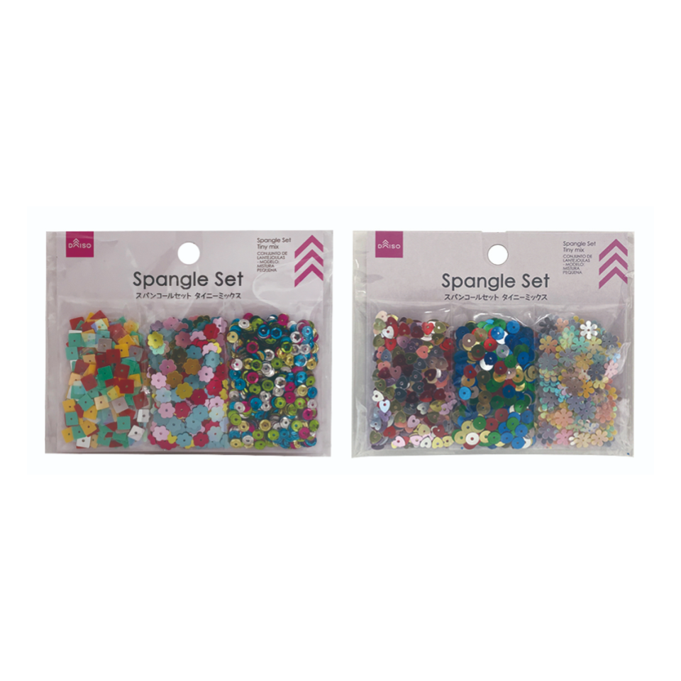 Spangle Set Tiny Mix – DAISO SINGAPORE