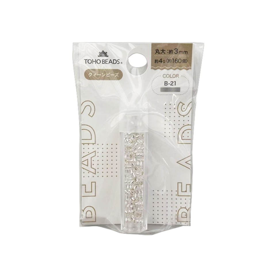 Toho Beads Round Silver