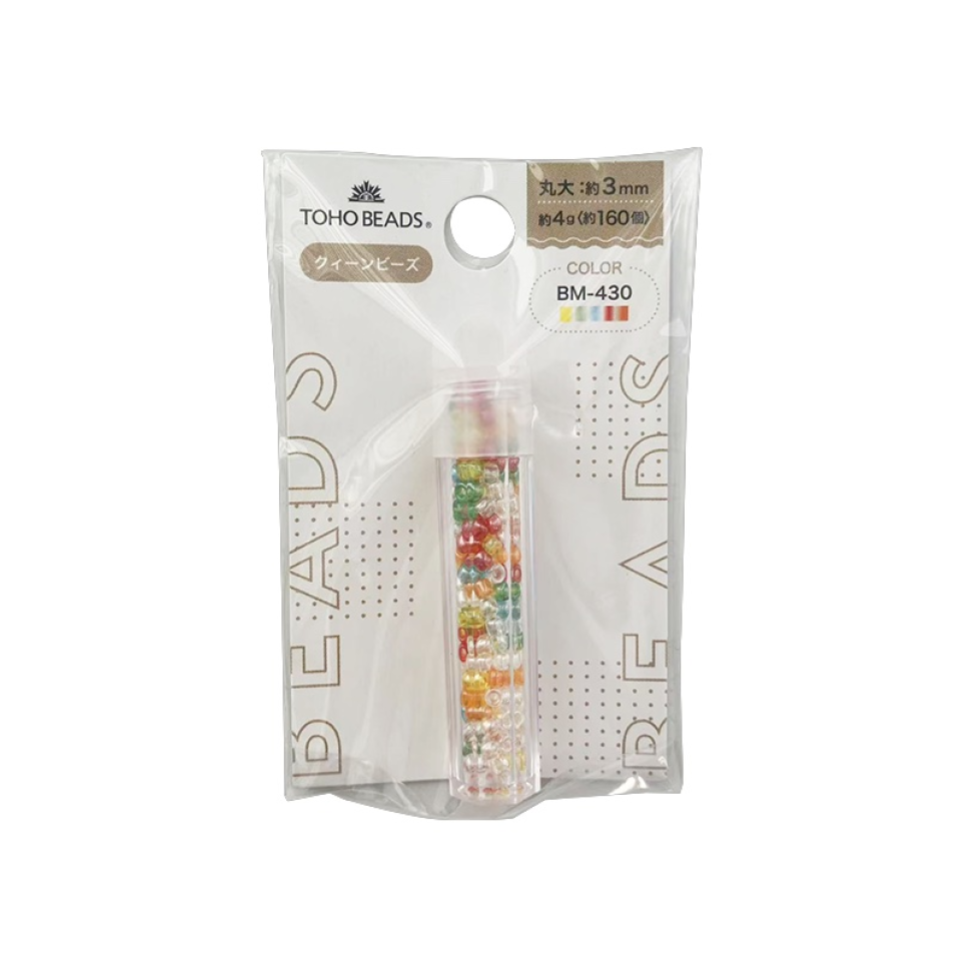 Toho Beads Round Primary Colors Mix