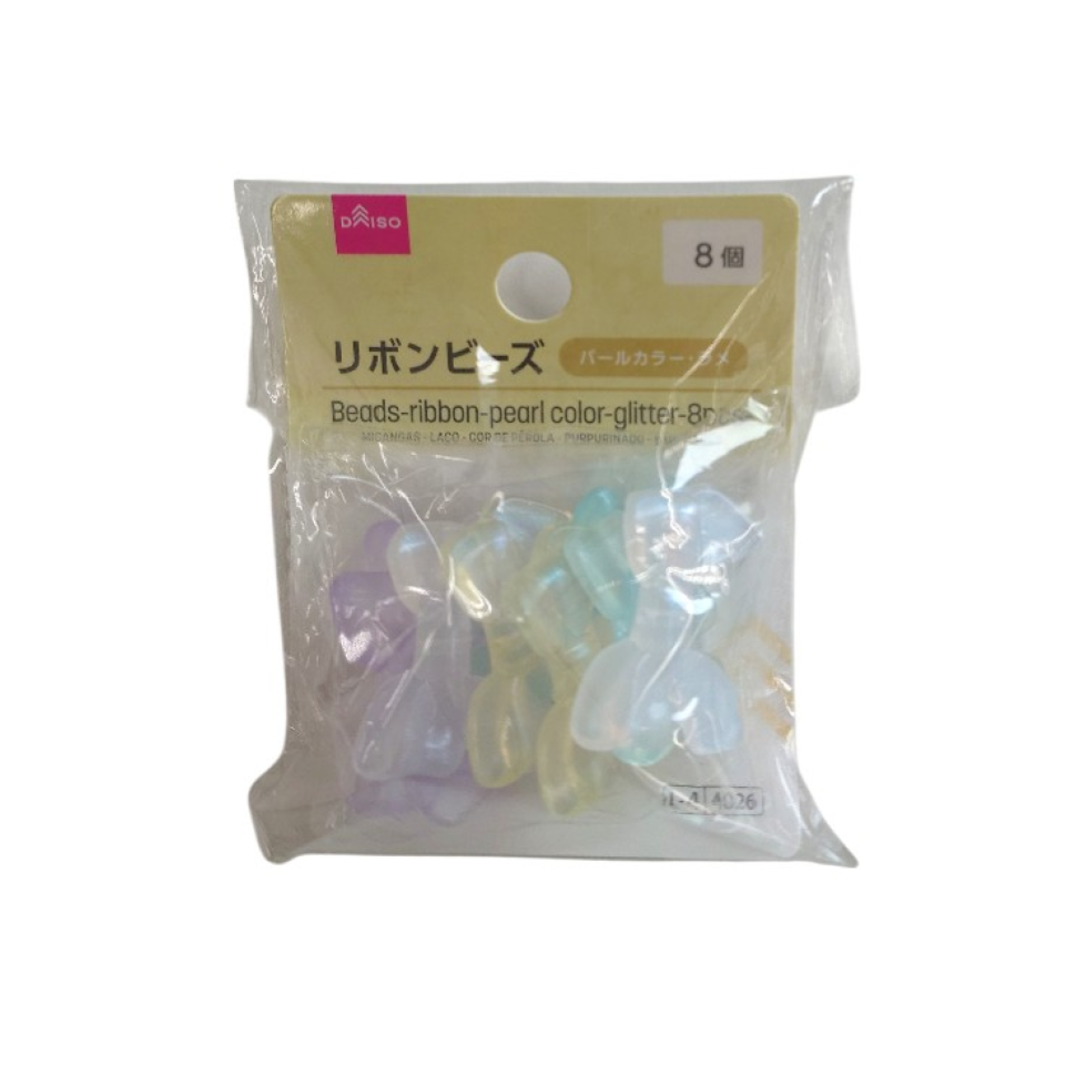 Beads Ribbon Pearl Color Glitter