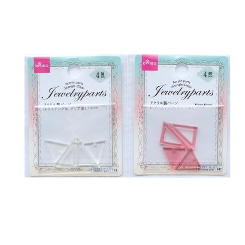 Acrylic Parts Triangle Clear