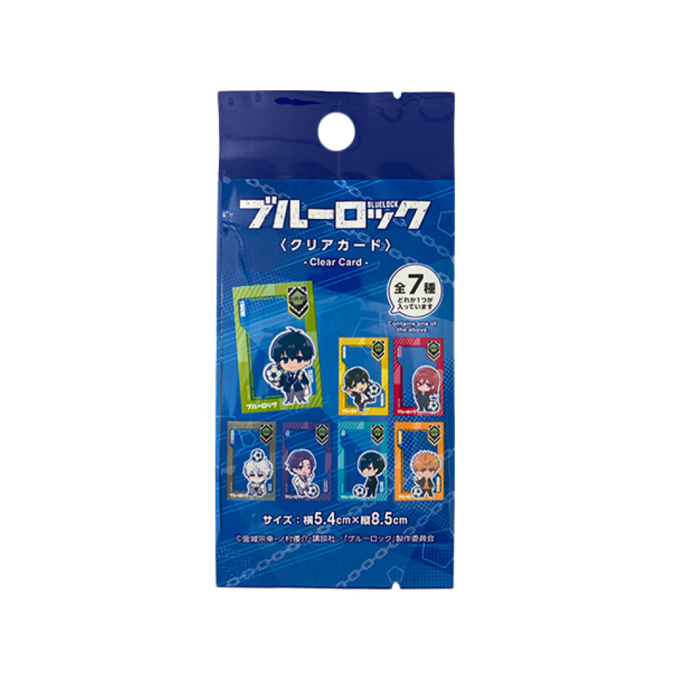Clear Card Blue Lock