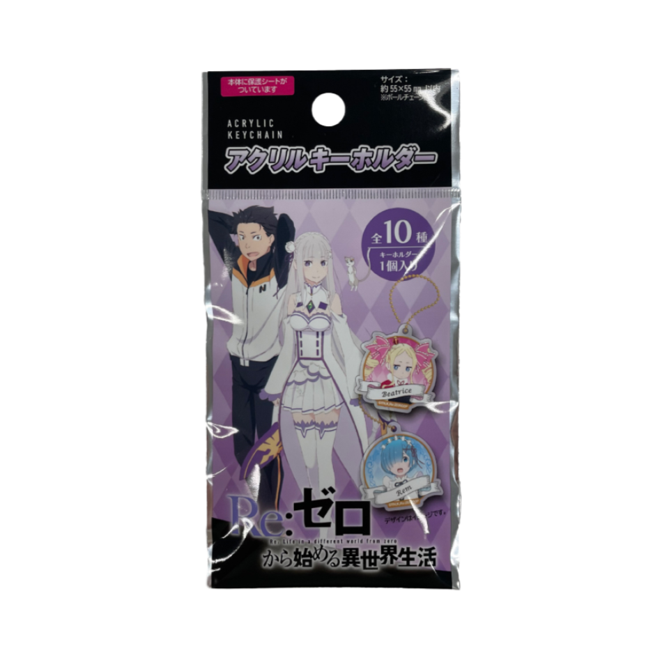 Acrylic Keychain Re:ZERO - Starting Life in Another World