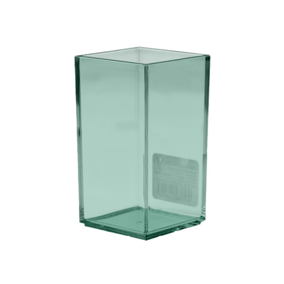 Clear Simple Case Pen Stand Mini Clear Green