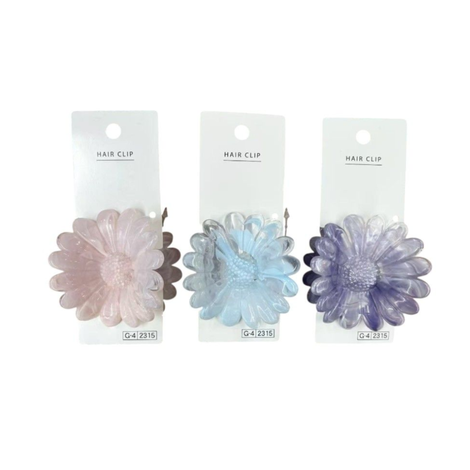 Marble Clip Big Flower