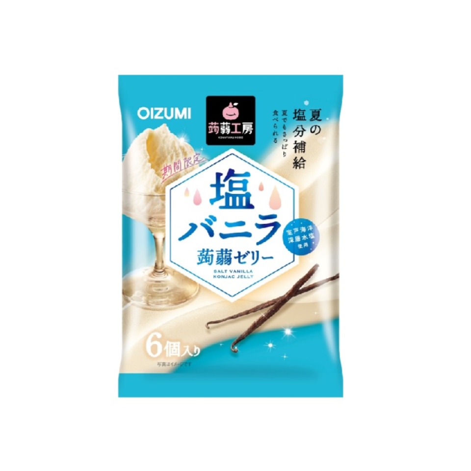 Oizumi Shimonita Konnyaku Kobo Salted Vanilla Konnyaku Jelly