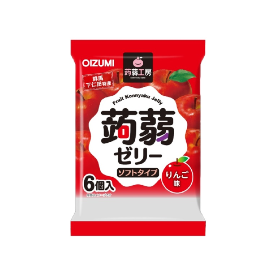 Oizumi Shimonita Konnyaku Kobo Konnyaku Jelly Apple Flavor
