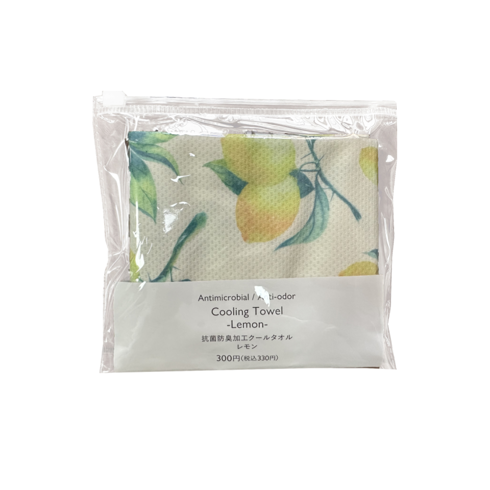 Antimicrobial/Anti Odor Cooling Towel Lemon