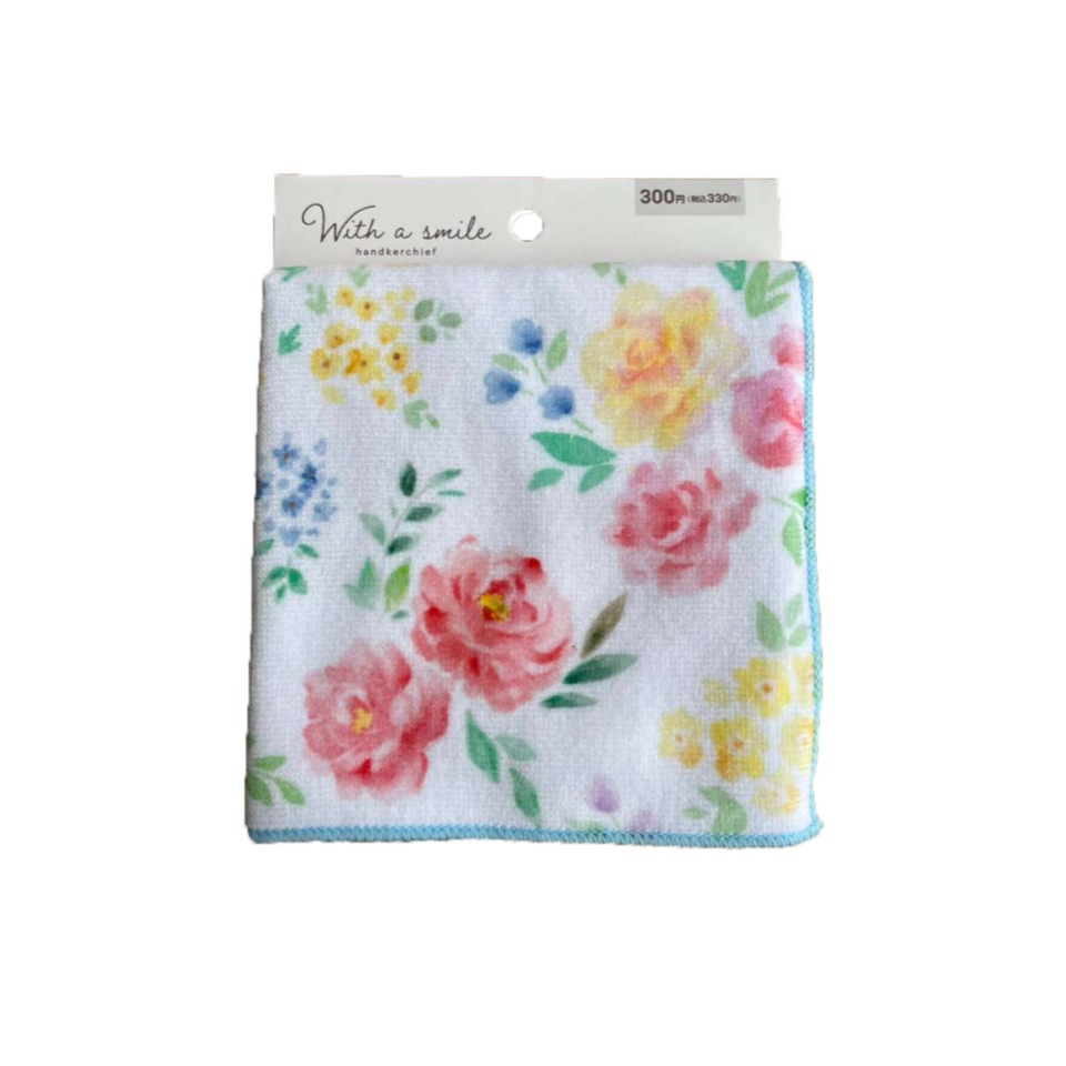 Mini Towel Watercolor Floral Small