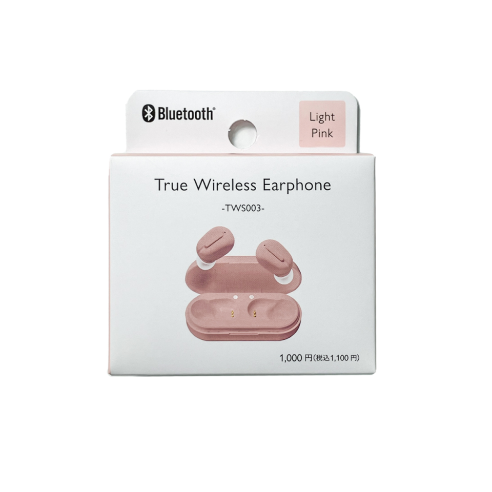 True Wireless Earphone TWS003 Light Pink