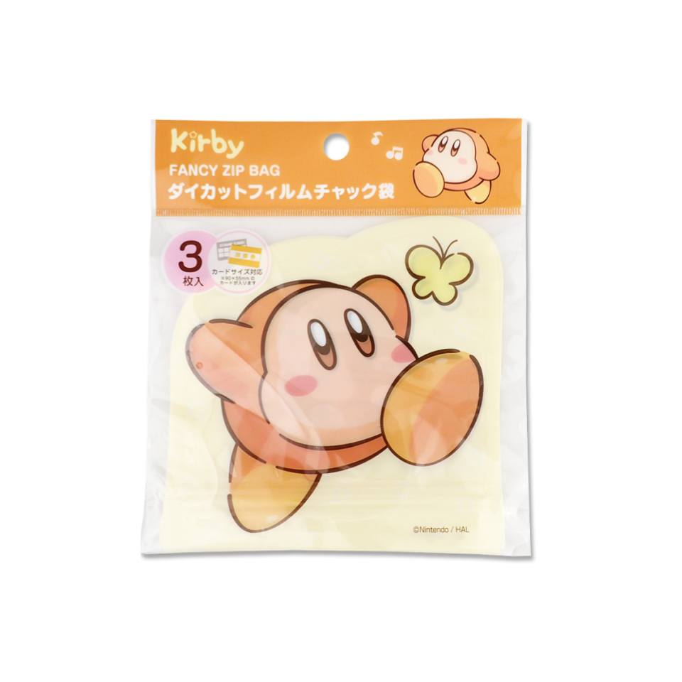Die Cut Film Zipper Bag Hand Painted Waddle Dee
