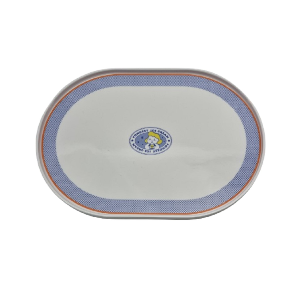 Oval Melamine Tray 40cm x 28cm