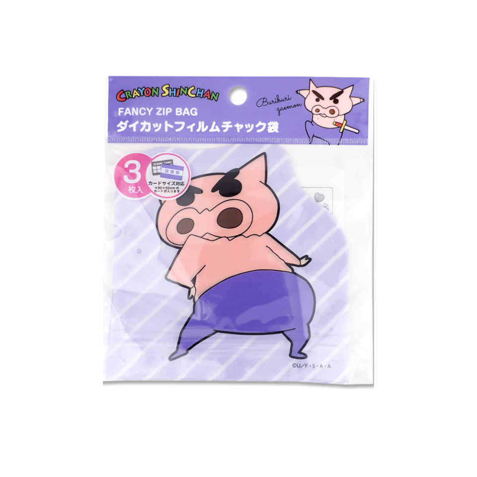 Die Cut Film Chuck Bag Crayon Shinchan Buriburizaemon