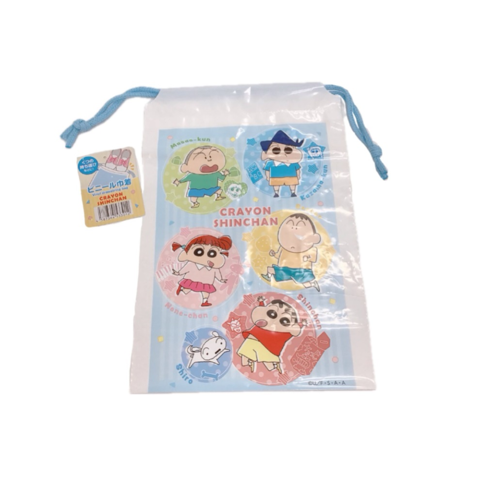 Vinyl Drawstring Crayon Shinchan Colorful