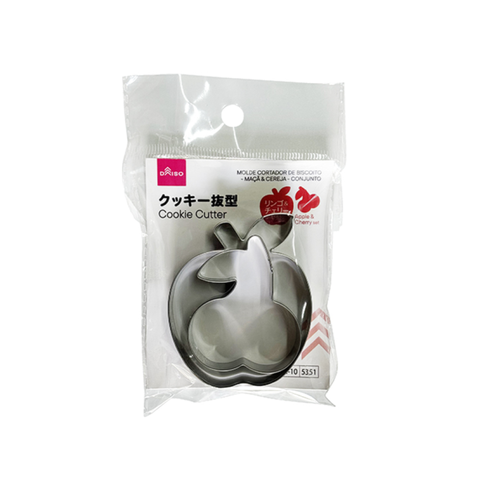 Cookie Cutter Apple Cherry Set