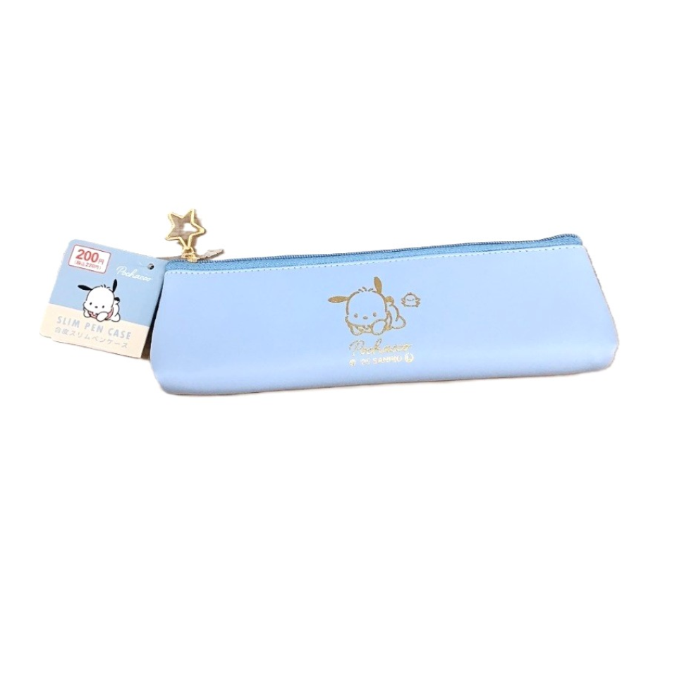 Synthetic Leather Slim Pen Case Pochacco