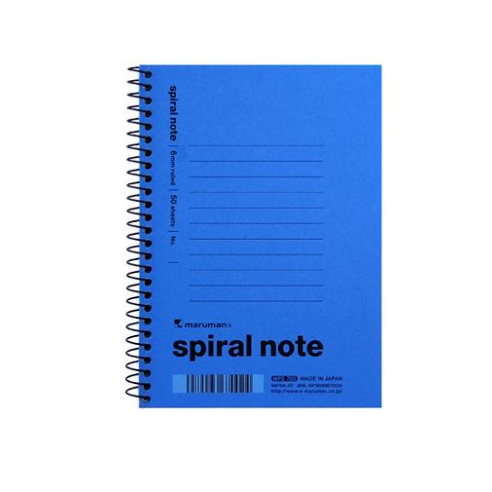 A6 Size Spiral Note