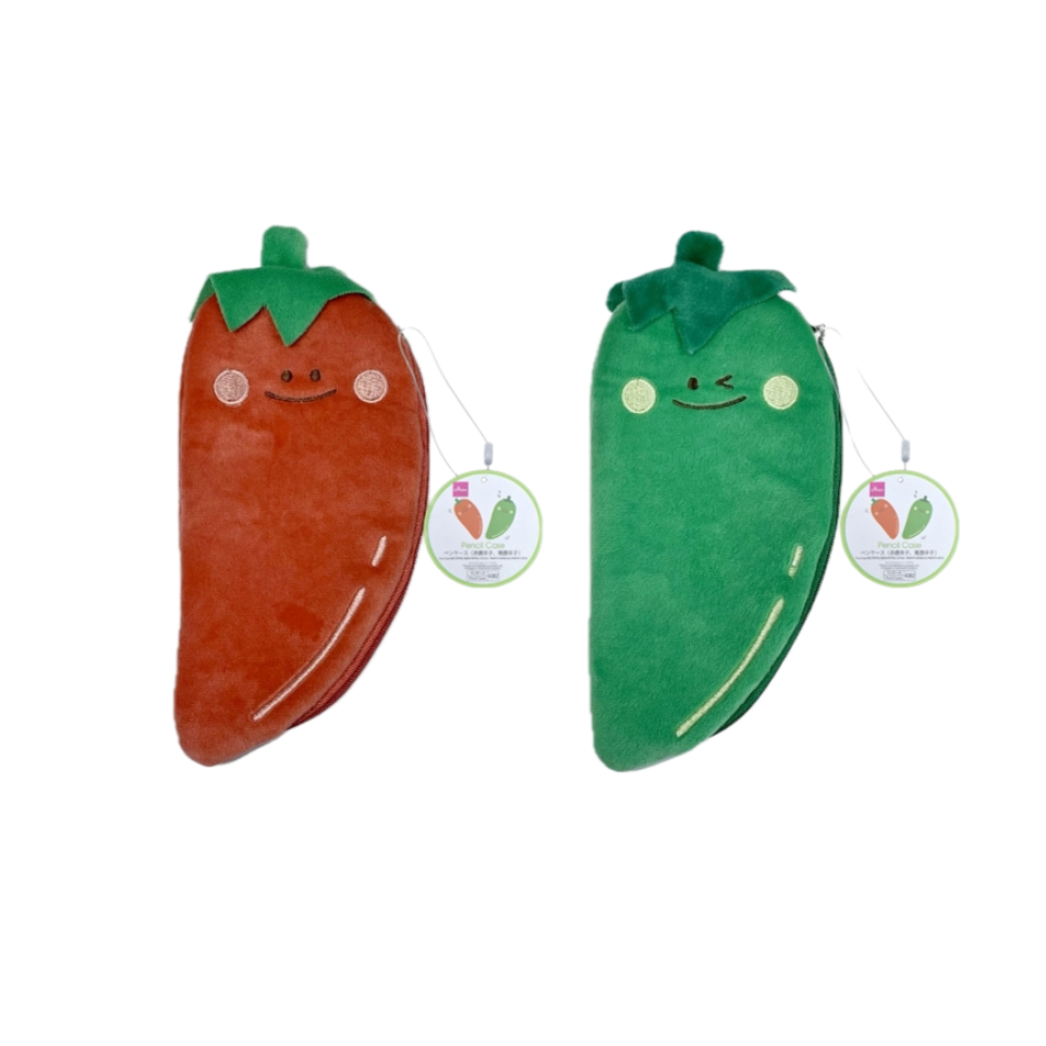 Pencil Case Red Pepper/Green Pepper