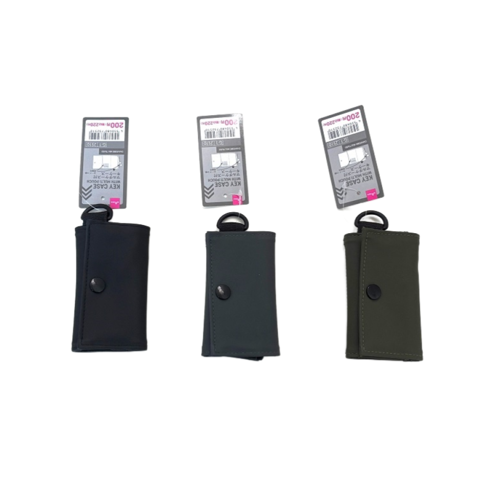 Key Case with Multi Pouch