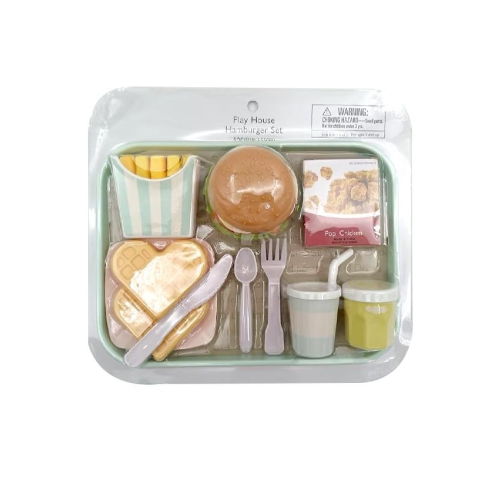 Play House Hamburger Set