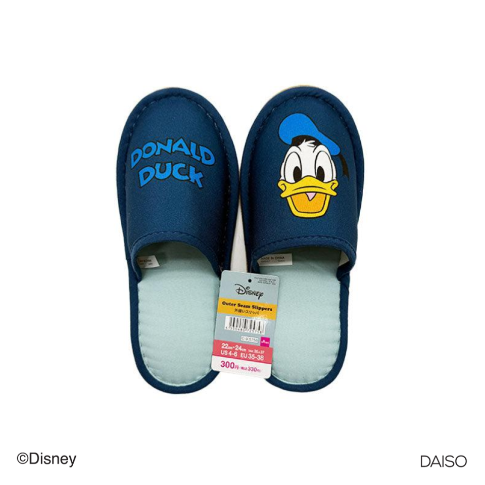 Outer Seam Slippers EU 35-38 Donald Duck