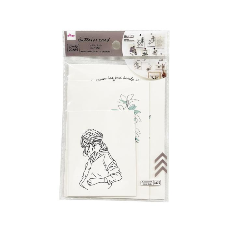 Interior Cards A 10pcs