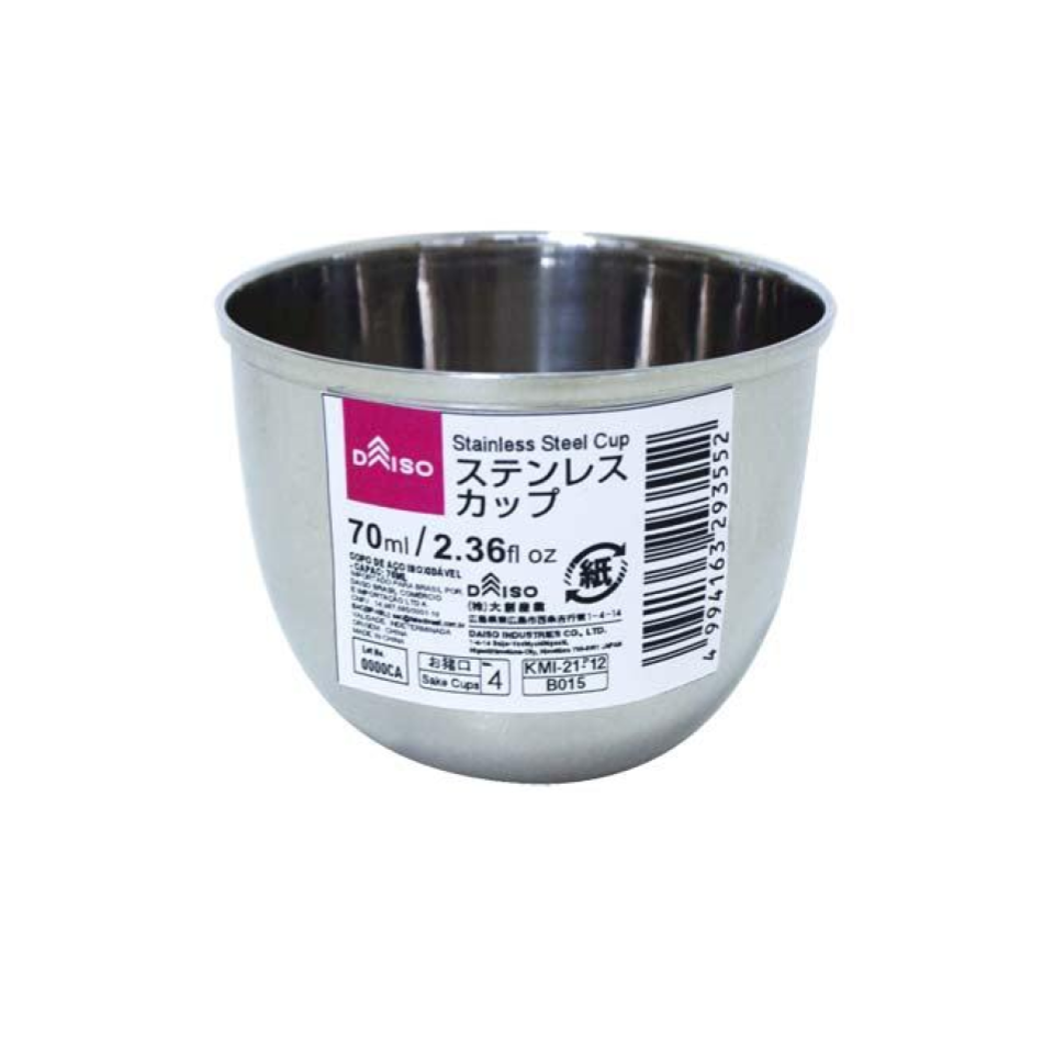 Stainless Steel Cup 70ml