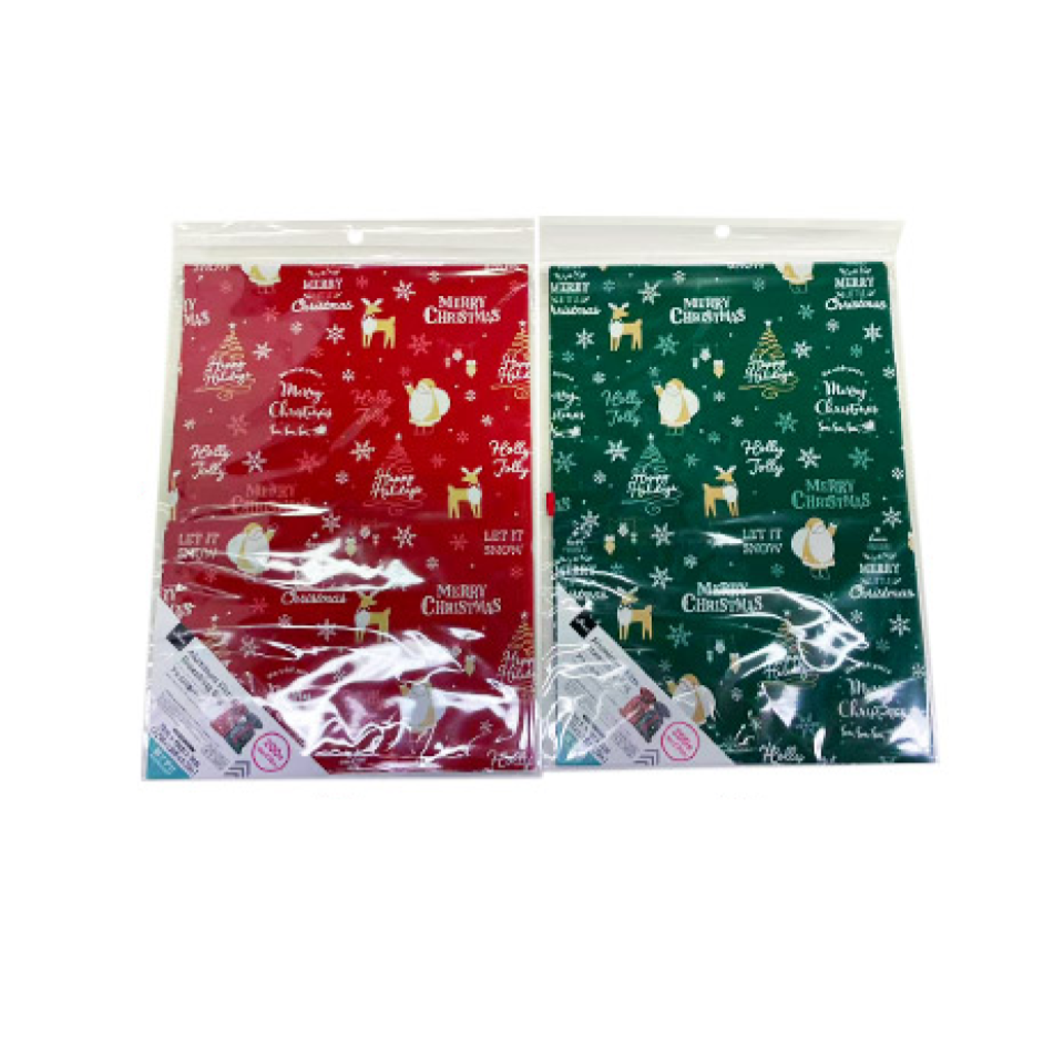 Christmas Aluminum Film Drawstring Bag 70cm x 49cm