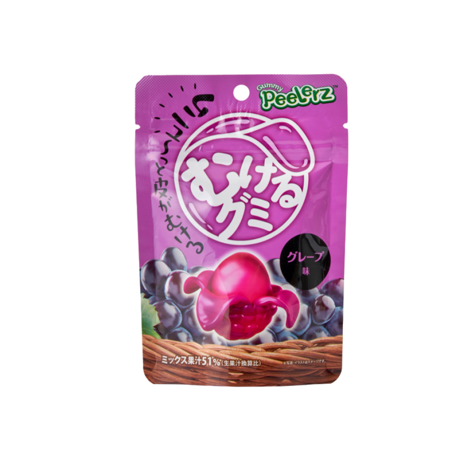 First Japan Peelable Gummy Grape Flavor 40g