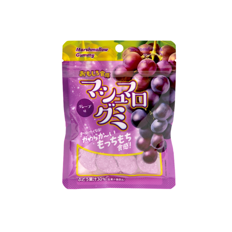 First Japan Marshmallow Gumi Grape Flavor 40g