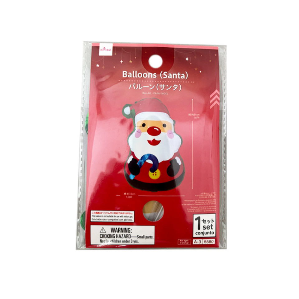 Christmas Balloons Santa