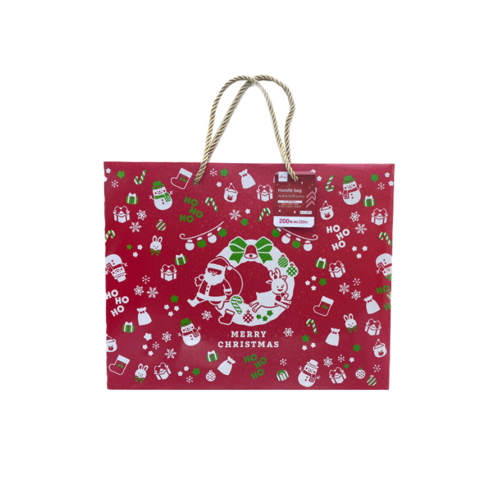 Christmas Handle Bag Mix Hologram