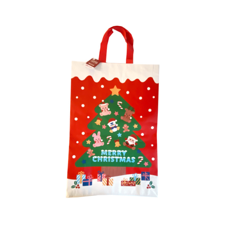 Christmas PP Woven Bag Winter Mix 1.31ft x 1.96ft x 5.90in