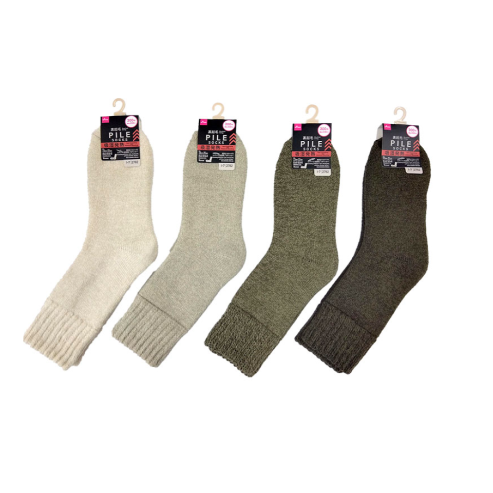 Women's Fleece Lined Pile Socks Top Sinker