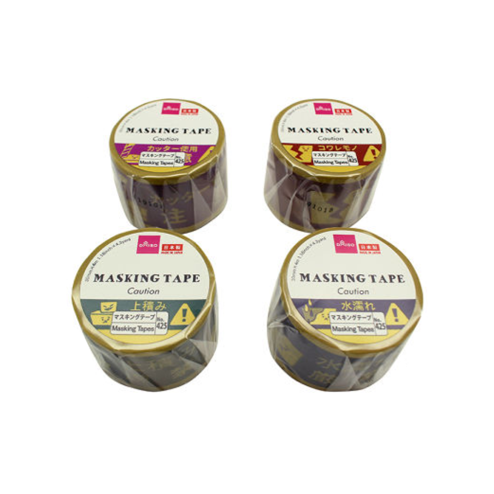 Masking Tape Caution