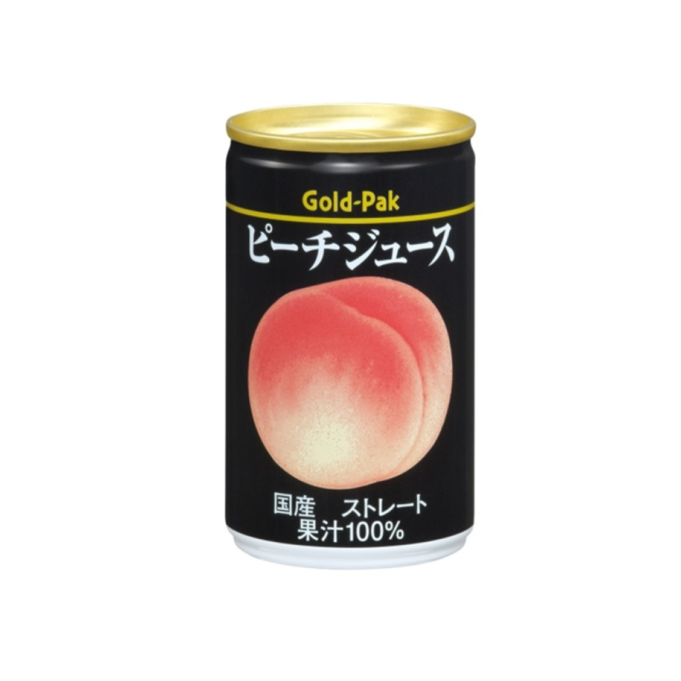 Gold Pack Peach Juice Straight 160g