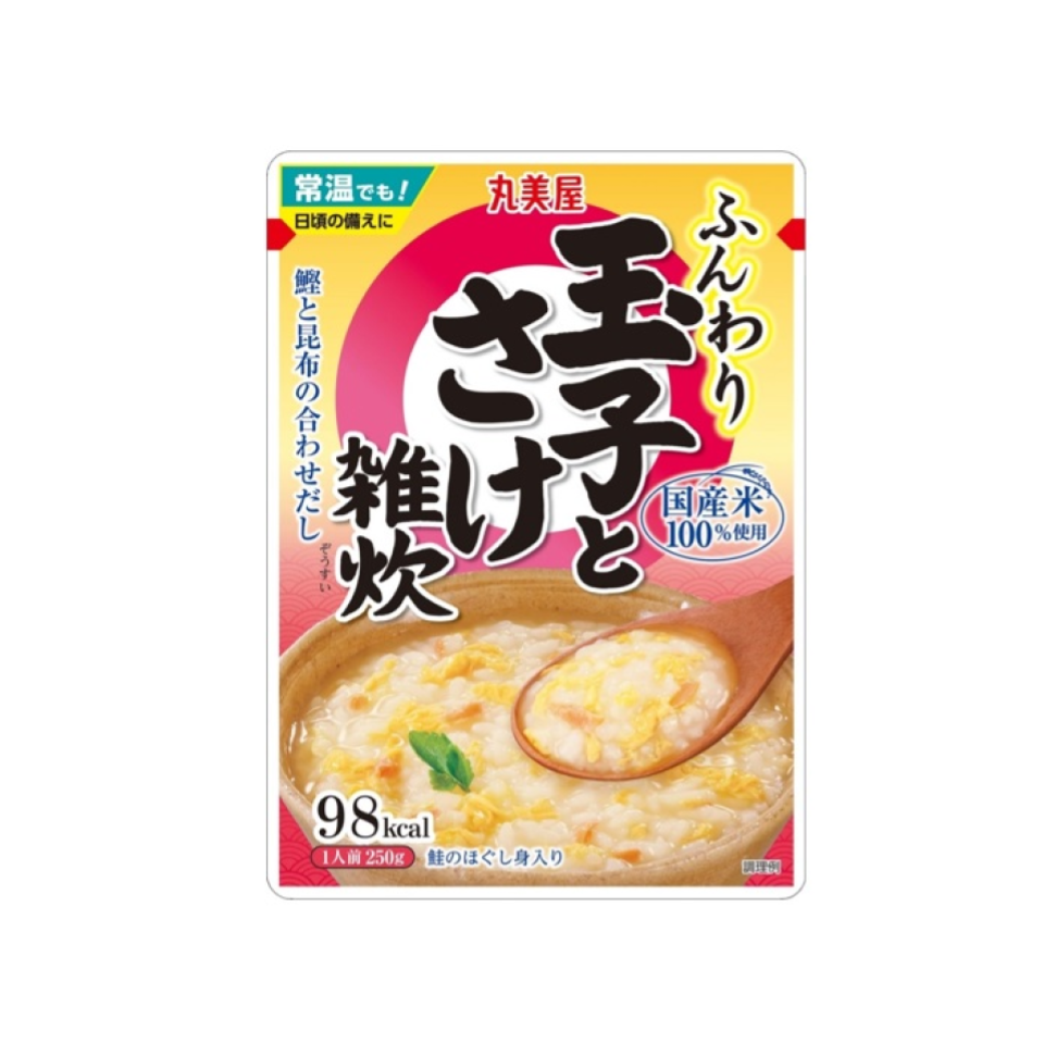 Marumiya Fluffy Egg and Salmon Porridge 250g