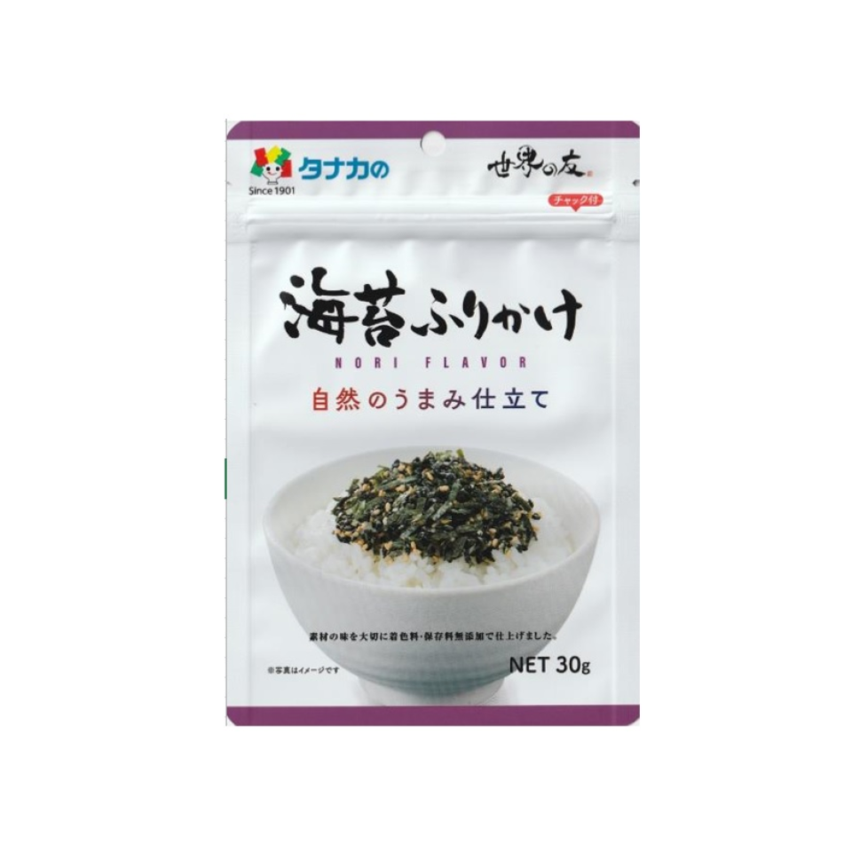 Tanaka Foods Natural Flavor Seaweed Furikake 30g