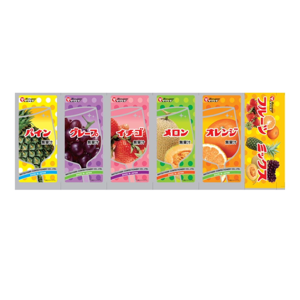Matsuyama Confectionery Fruits Flavored Powder Drink